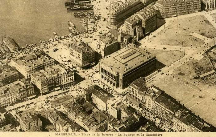 Le Palais de la Bourse en 1939