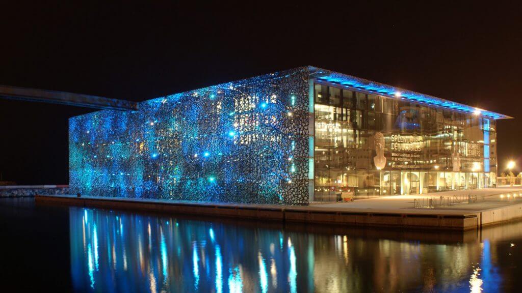 La mise en lumière du MuCEM